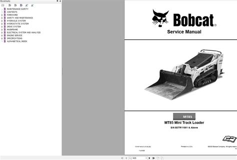 bobcat mt85 service manual pdf